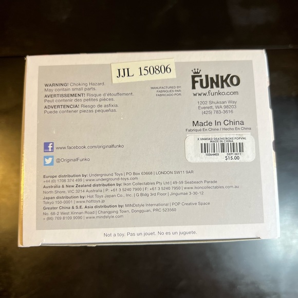 Arrow The Television Series Deathstroke Unmasked Funko POP! Hot Topic Exclusive - Picture 5 of 8